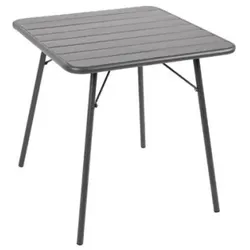 Bolero Stahltisch grau 70cm
