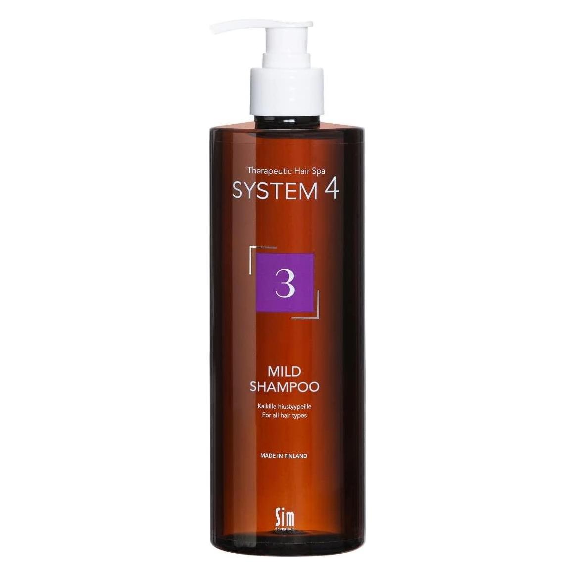 System 4 Nr. 3 Mild Shampoo 500 ml (Flüssiges Shampoo, 500 ml) (11335)