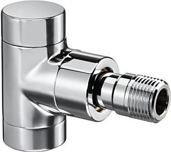 Oventrop Combi E Heizkörper-Verschraubung 1166032 DN 15, Eck, Messing, anthrazit