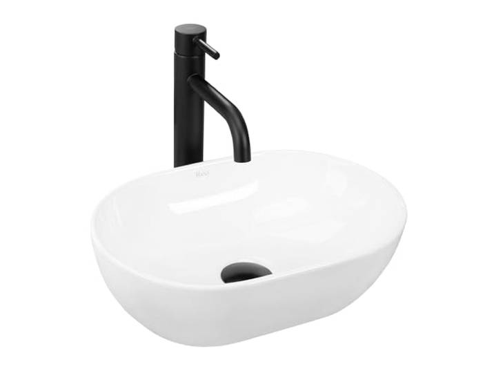 Rea U3322, Wastafel op aanrecht AMELIA MINI, White
