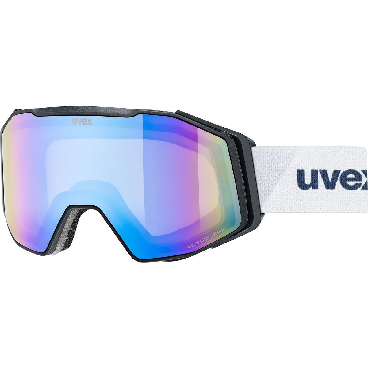 Uvex Gravity black matt mirror blue-green one size S5505412350