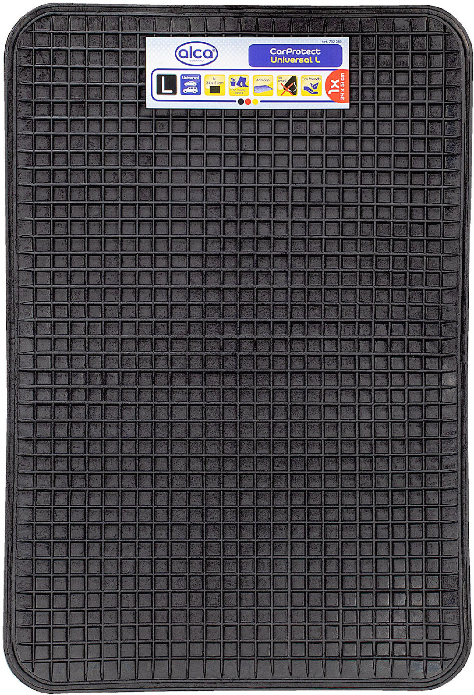 Alca Fußmatte Gummimatte L 34 X 51 Cm 732080