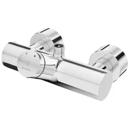 Schell Vitus Brause-Selbstschlussarmatur 016060699 Duschanschluss oben, thermische Desinfektion, AP, für Mischwasser, verchromt