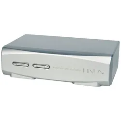 LINDY   KVM-Umschalter Display-Port Maus, Tastatur 3840 x 2160 Pixel
