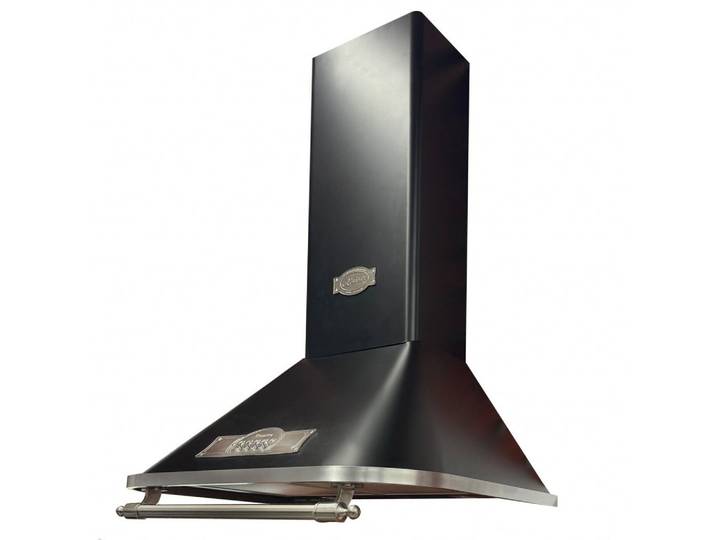 Kaiser Küchengeräte Wandhaube Kaiser Empire A 6315 Em Sil Eco Retro Dunstabzugshaube 910 m³/h Exklusive Wandmontage Abzugshaube 60 cm, Umluft/Abluft
