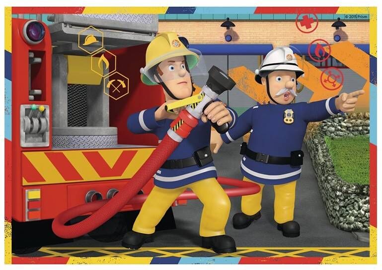 Ravensburger Puzzles 2x12 pcs : Sam en intervention - Sam le pompier