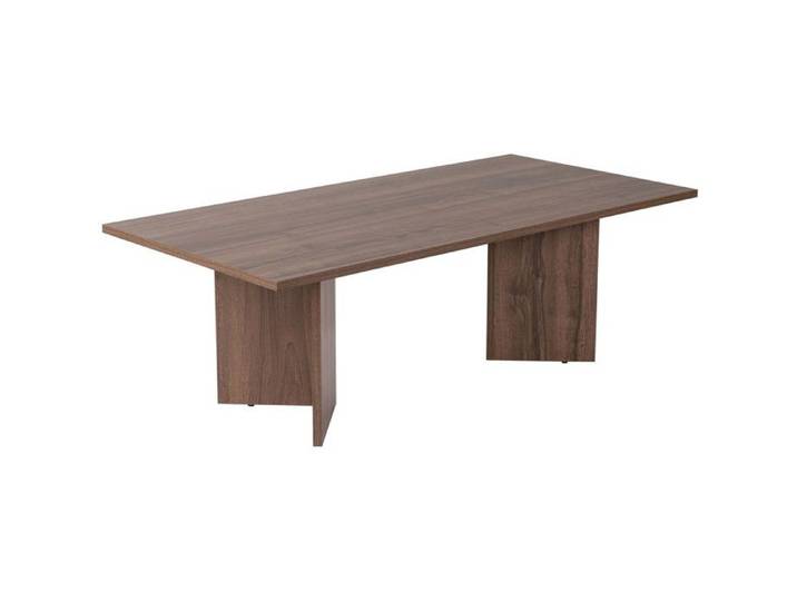 Table basse - SABIN - Venezia Walnut - Rectangulaire - Panneaux mélaminés - Noyer Venezia - Style moderne - Sur pieds - 119x60x40 cm