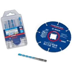 Bosch Professional, Sägeblatt, Trennscheibe + Bohrer