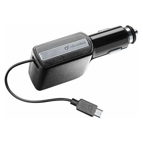 Cellularline Car Charger Kit (CBRUSBCCMICROUSB)