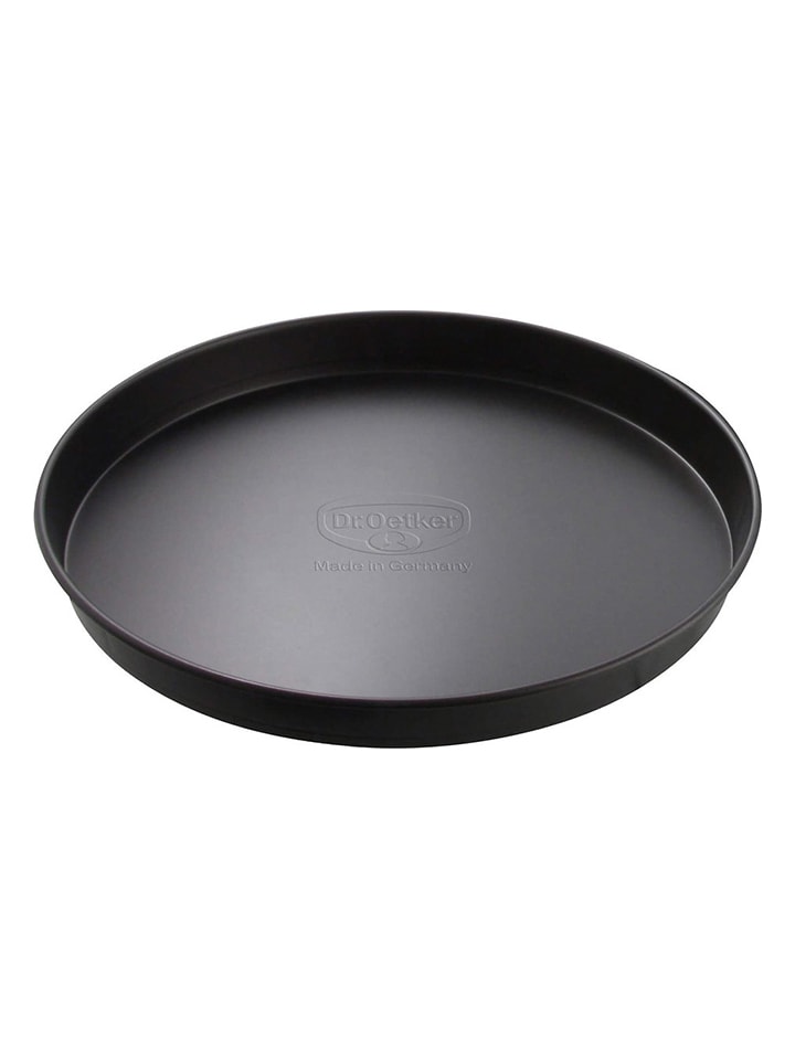 Dr. Oetker Pizzablech "Tradition" in Schwarz - Ø 28 cm - onesize