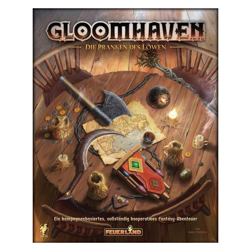 Feuerland Gloomhaven - Die Pranken des Löwen (Deutsch, 1 - 4 Spieler) (FEU63577)