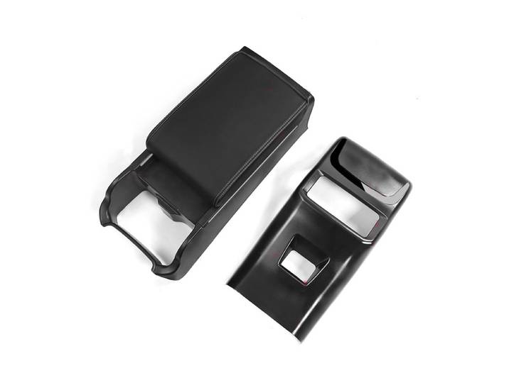 Pour Toyota RAV4 2019-2025 accessoires modifiés accoudoir boîte rehaussant USB sans fil charge centrale accoudoir boîte couverture lampe à LED