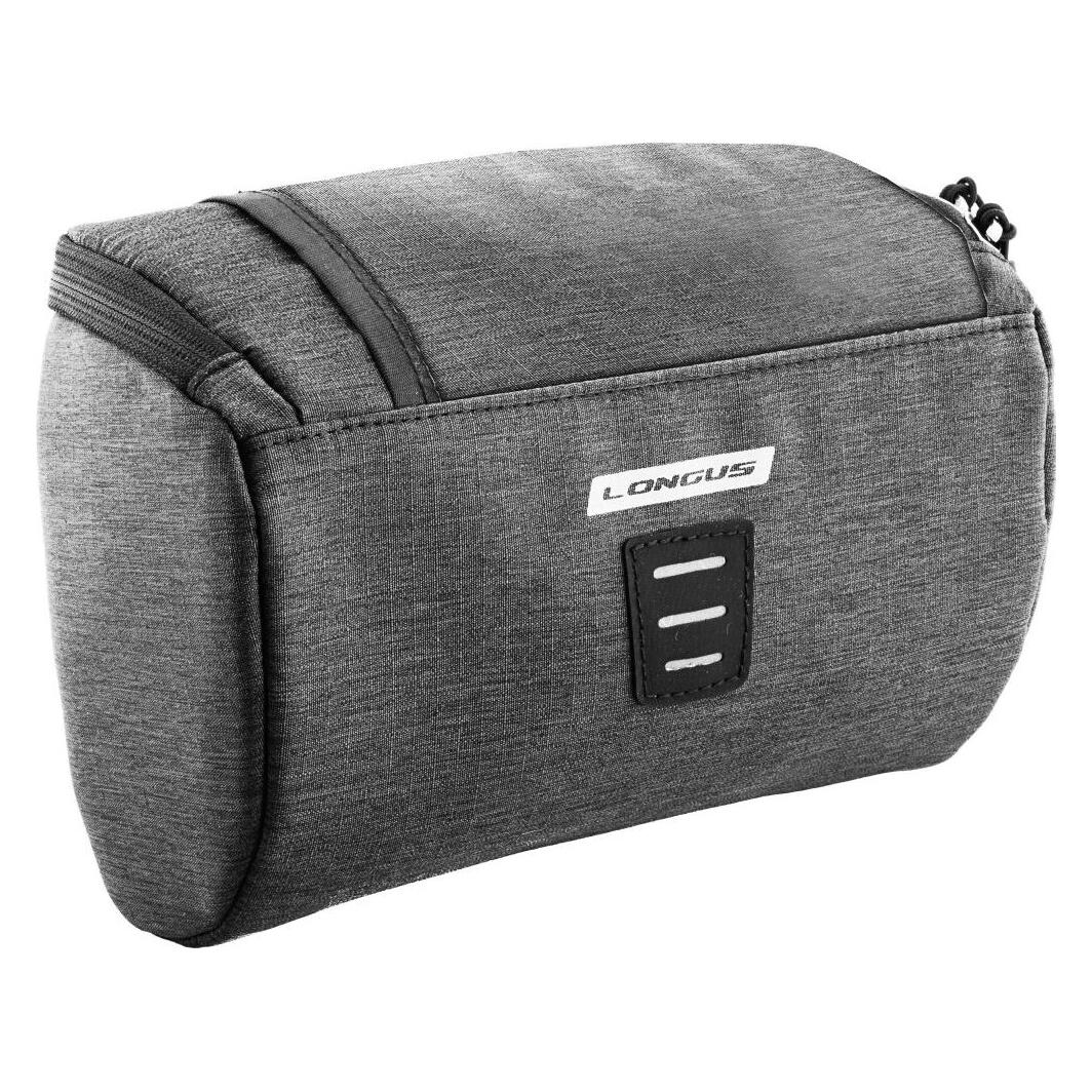 Longus Handlebar bag GRANITE 2,0L Grey (2 l, Lenkertasche) (39181433)