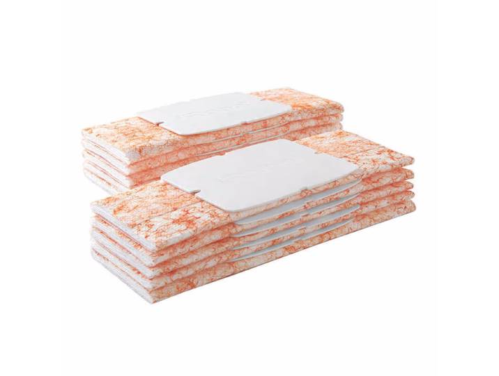 iRobot Braava Jet Ersatzpads Damp - Serie 200 Ersatzpad – Staubsauger Roboter Zubehör – orange