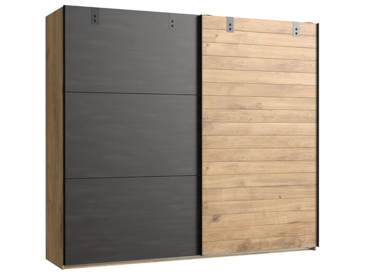 Kleiderschrank Demian Eiche Dekor Holzwerkstoff B 300 cm