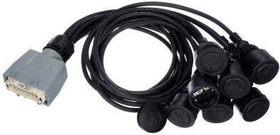 Stairville Multicable Split 16H-8S Schwarz