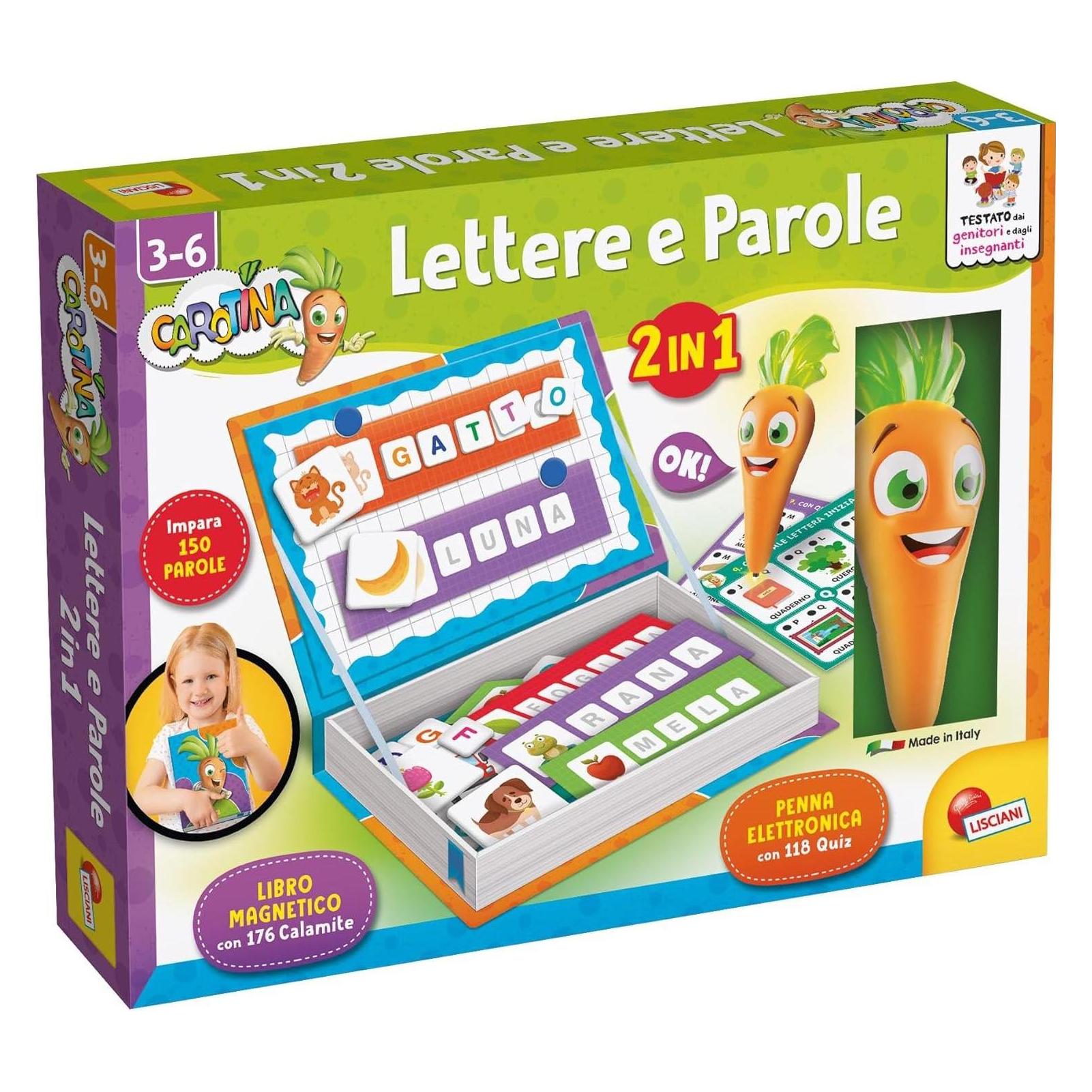 Lisciani Carotina Penna Parlante Lettere E Parole 2 in 1 (Deutsch) (57460060)
