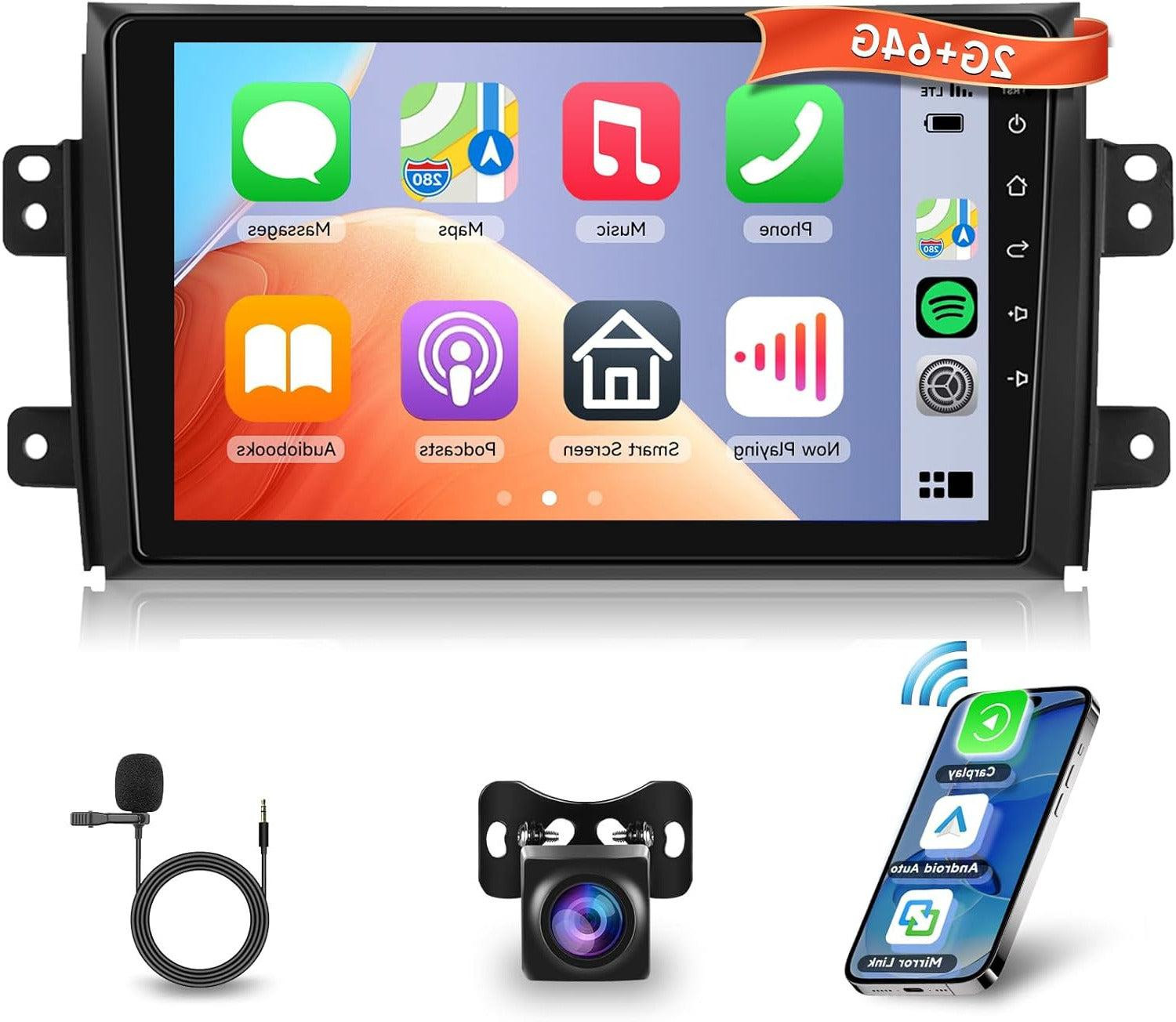 Selius Autoradio Multimedia Speler met Android 13 Navigatiesysteem
