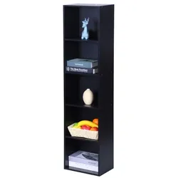 Relaxdays Bücherregal Würfelform Schwarz