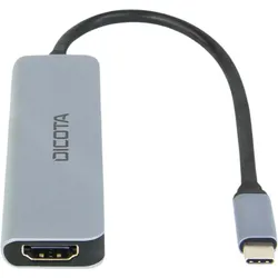 DICOTA USB-C 5-in-1 Video Hub 4K PD 100W
