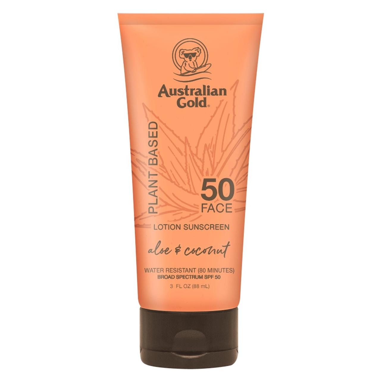 Australian Gold Plant Based Face Lotion SPF50 88ml (SPF 50, 88 ml) (11155)