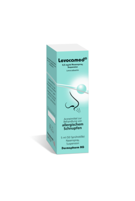 Allergopharma GmbH & Co. KG LEVOCAMED 0,5 mg/ml Nasenspray Suspension 5 ml 15624829