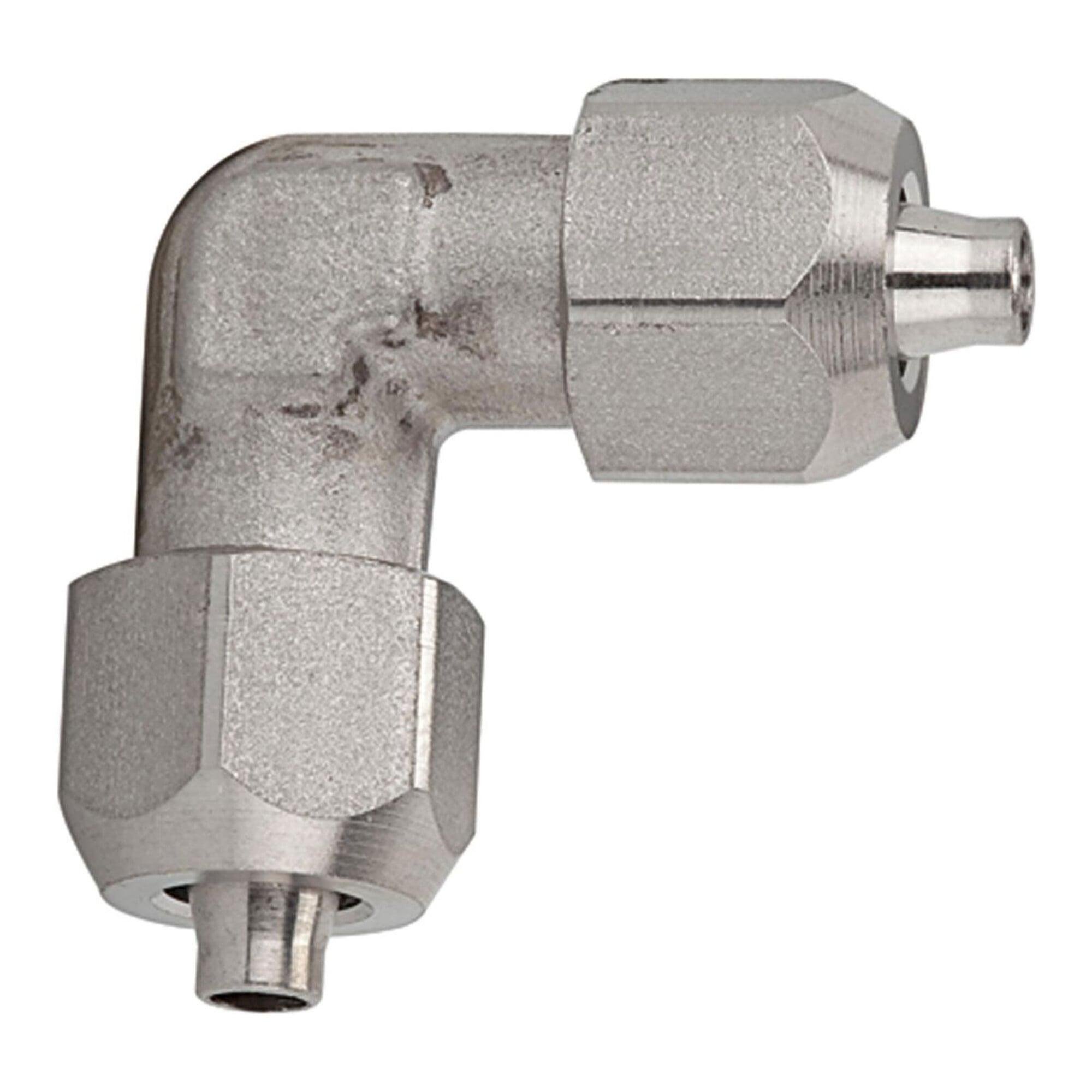 Riegler Winkelverbinder, für Schlauch 10/8 mm, Edelstahl 1.4404 (13.800-10 ESH)