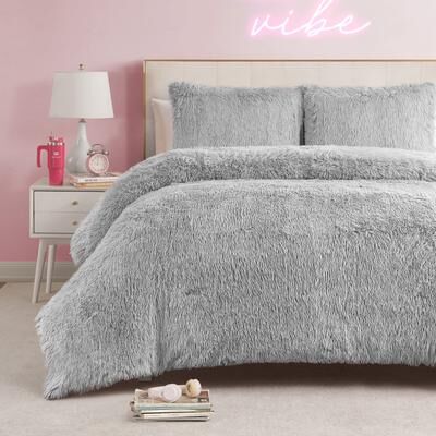 Juicy Couture Shaggy Comforter Sets with Shams