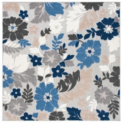 SAFAVIEH Cabana Avia Indoor/ Outdoor Waterproof Patio Floral Rug
