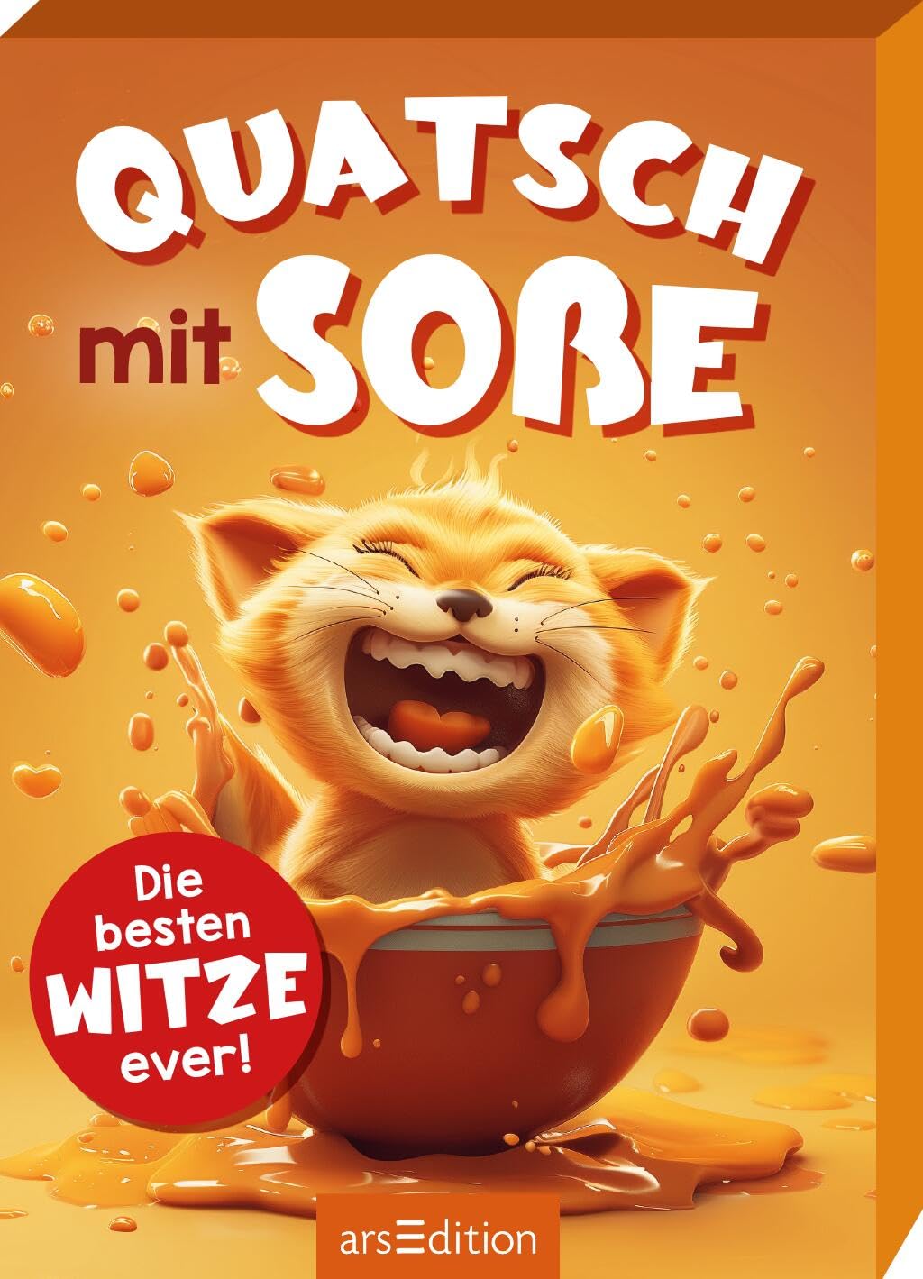 Ute Löwenberg - Quatsch mit Soße (Katze): Die besten Witze ever! Kartenbox: Die besten Kinderwitze für Kids ab 8 Jahren - Preis vom 09.10.2026 07:28:09 h