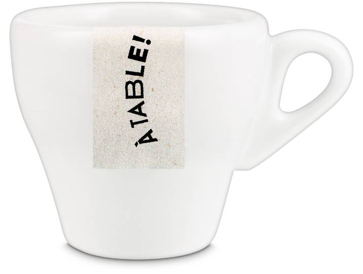 À Table! Espressotasse Ela 9cl Porzellan
