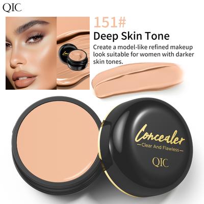 Trendy Discount Goods Full Coverage Waterproof Concealer For Tattoos And Scars Natural Finish Foundation For All Skin Tones And Types deep Skin Tone