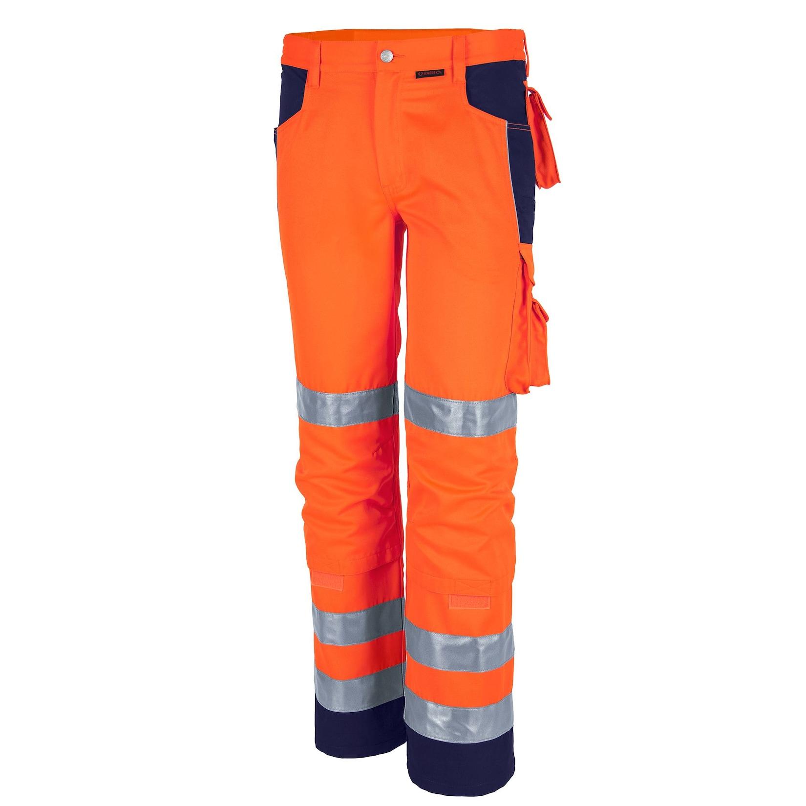 QUALITEX HIGH QUALITY WORKWEAR Bundhose PRO WS warnorange/marine Herren: 110