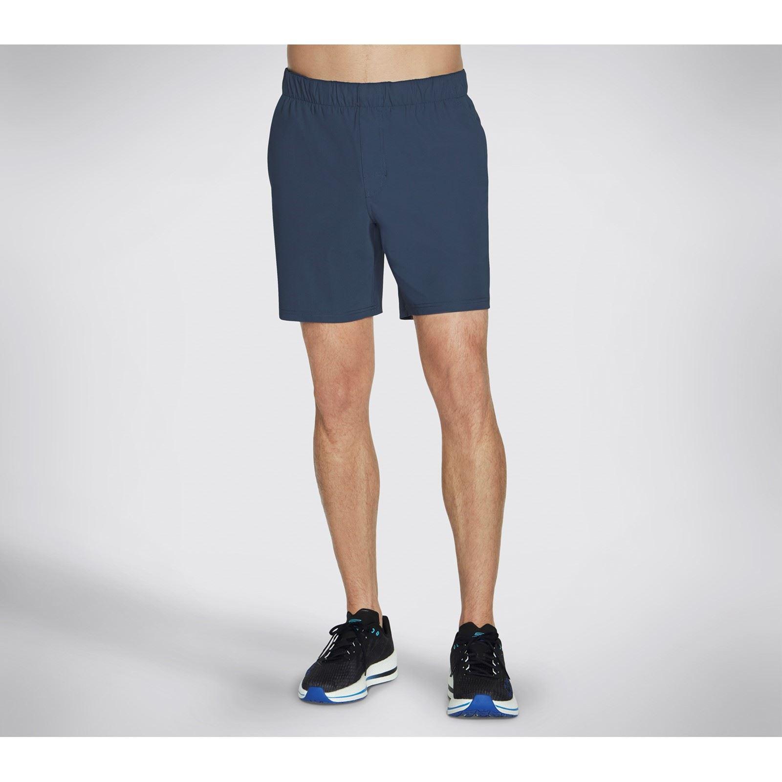 Skechers Performance GOSTRETCH Ultra Nylon Herren Graue Activewear Shorts