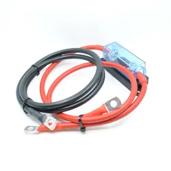 CamperPower Anschlusskabel Wechselrichter 16mm2 12/24V 100A mit M8-Ringkabelschuhen