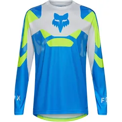 Fox, Herren, Velotrikot, Ranger Ls Jersey Tactile (XL), Blau, XL