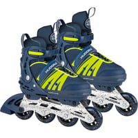 Inline Skates Comfort Gr. 35-40, Inline-Skates blau/gelb