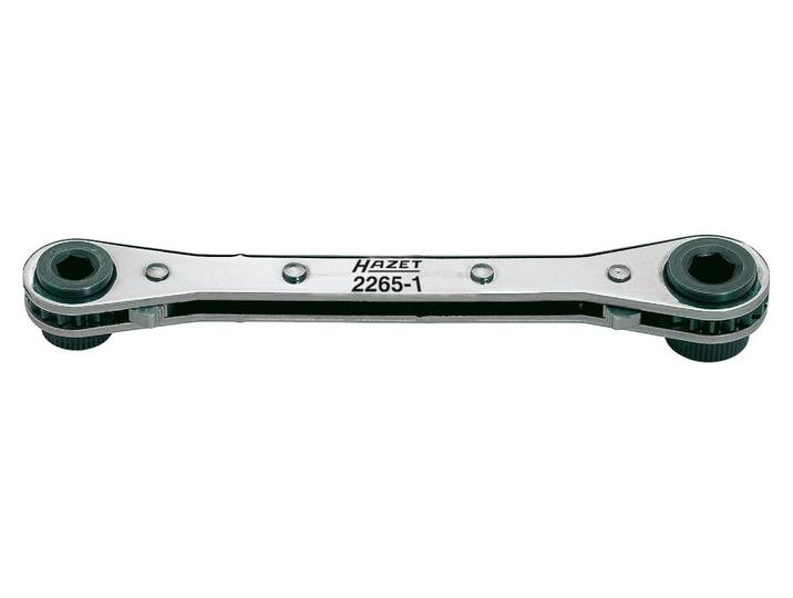 Hazet 2265-1 Ratchet 1/4 (6.3 mm)\, 5/16 (8 mm) 140 mm