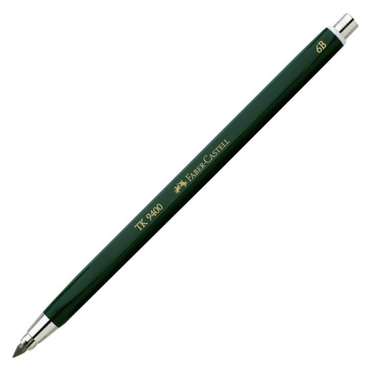 Faber-Castell TK 9400 Fallminenstift, H"rtegrad: 6B (3.15 mm, 6B, 1x) (139406)