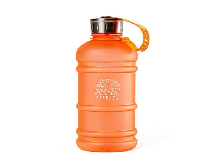Fitness Trinkflasche 1 Liter Orange