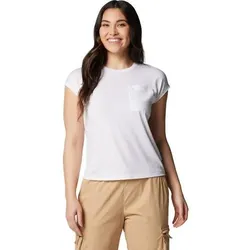 COLUMBIA T-Shirt Boundless Trek Short Sleeve Tee, Größe M in Weiß Weiß