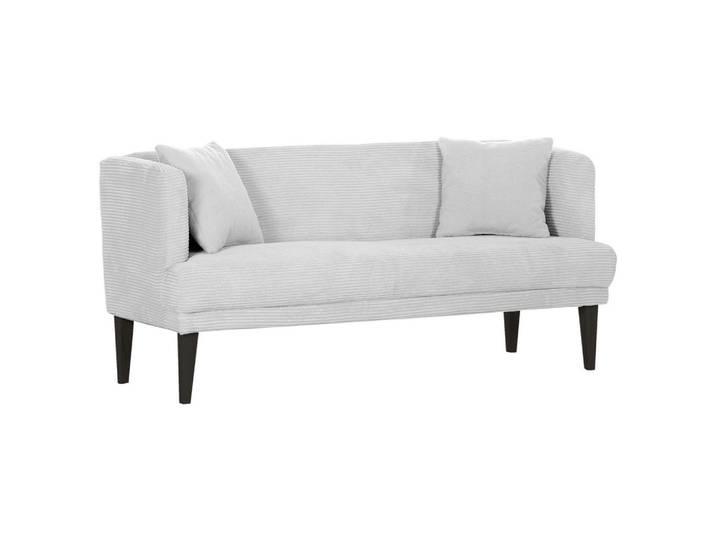 Landscape Sitzbank, Creme, Schwarz, Holz, massiv, 2-Sitzer, 170x83x70 cm, Stoffauswahl, Esszimmer, Bänke, Sitzbänke