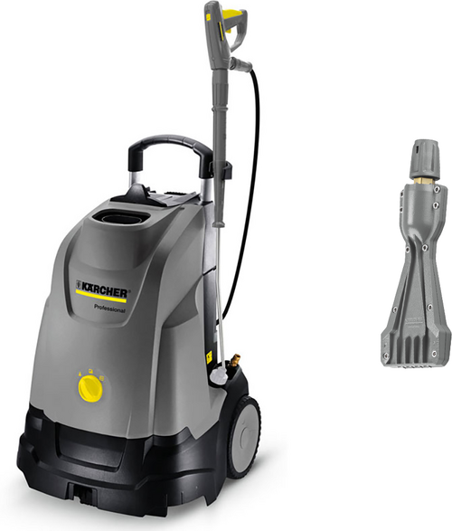 PROMO Karcher Pro HDS 5/15 U eco!Booster - Nettoyeur haute pression eau chaude professionnel - 150 bar - 450 l/h