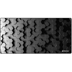 Sharkoon SKILLER SGP30 Big Hex Gaming-Mauspad Schwarz