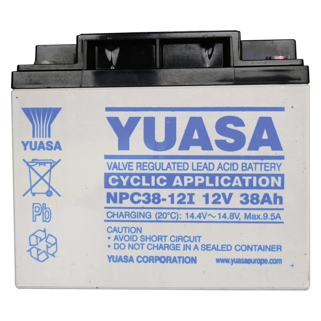 Yuasa Bleiakku 12 V 38 Ah NPC38-12 N (12 V) (NPC38-12)