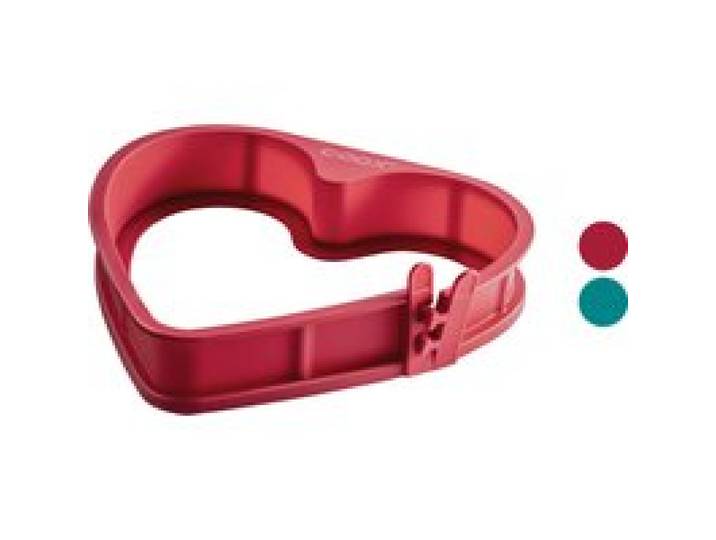 COOX Moule à charnière en silicone Coeur