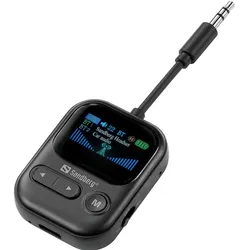 Sandberg BT Audio Link 2in1 (Sender & Empfänger), Bluetooth Adapter, Schwarz