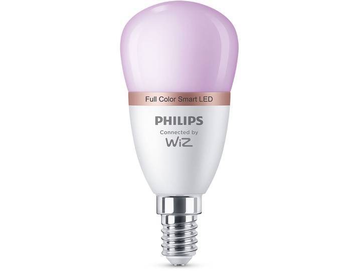WiZ Leuchtmittel Philips Glas E14 T 6 cm 17.5 W - Farbe: Weiss - LED - Lichtfarbe: Extra warmweiss - Helles Neutralweiss - LED Leuchtmittel