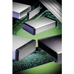 Hammond Electronics 1455K1202BK Profil-Gehäuse 120 x 78 x 43 Aluminium Schwarz 1 St.