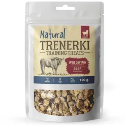 Natural Trenerki – Hundeleckerlis RIND für alle Rassen 120g